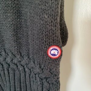Dark Grey Canada Goose Scarf